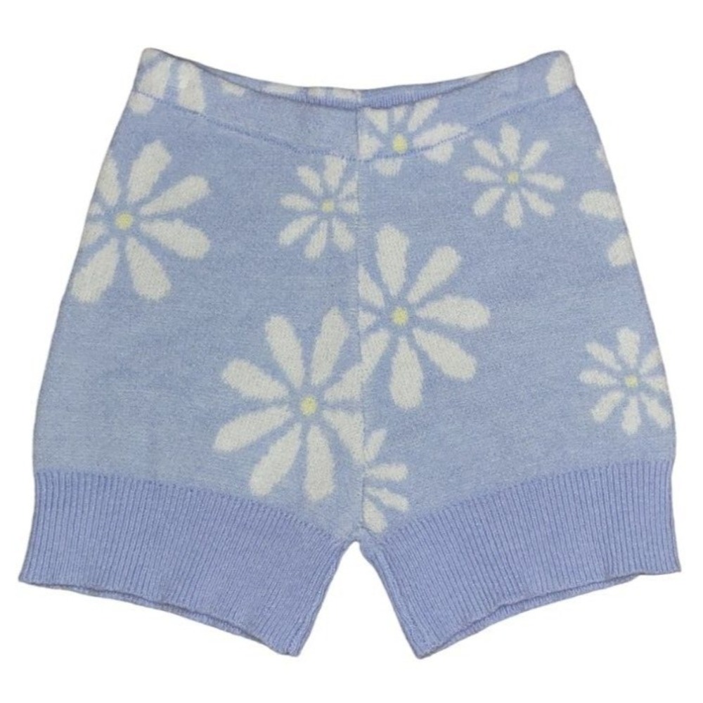 by Anthropologie Women's Sz‎ S Witty Fox Young Contemporary Knit Shorts Floral